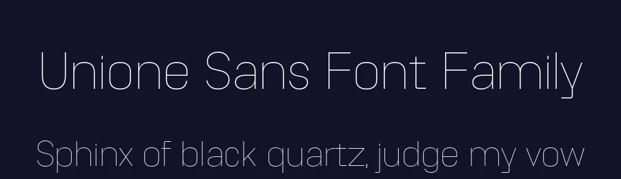 Unione Sans Font Family by TOMO Fonts — Sans Serif Font — thumbnail 2
