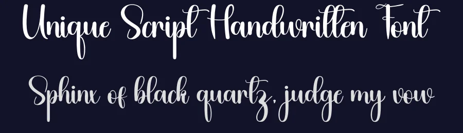 Unique Script Handwritten Font by inermediaSTUDIO — Script Handwritten Font — thumbnail 2