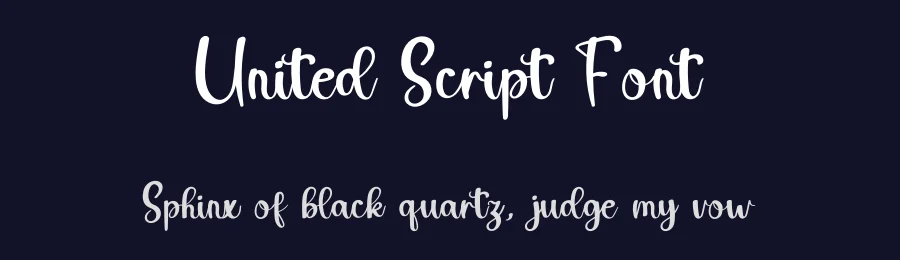 United Script Font by inermediaSTUDIO — Script Handwritten Font — thumbnail 2