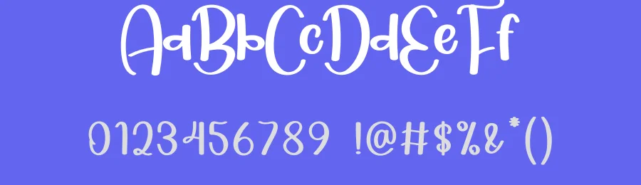 Unity Sticker Script Font by creativeletter — Display Font — thumbnail 3