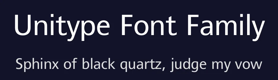 Unitype Font Family by Jivko Stankulov — Sans Serif Font — thumbnail 2