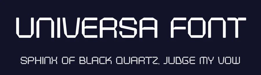 Universa Font by limitype — Display Font — thumbnail 2