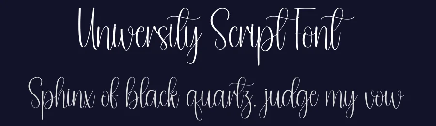 University Script Font by andikastudio — Script Handwritten Font — thumbnail 2