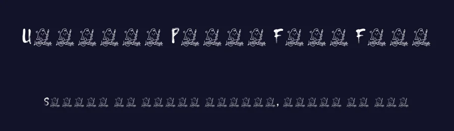Unkempt Paint Free Font by Letterlays — Script Handwritten Font — thumbnail 2