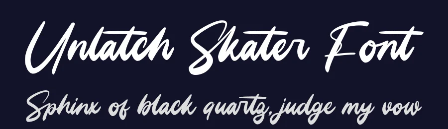 Unlatch Skater Font by letterenastudios — Script Handwritten Font — thumbnail 2