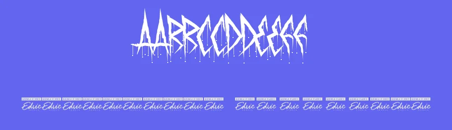 Unswear Font by edricstudio — Display Font — thumbnail 3