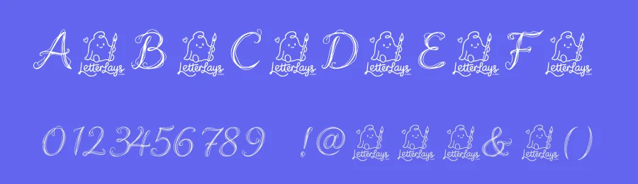 Unveiled Diary Free Font by Letterlays — Script Handwritten Font — thumbnail 3