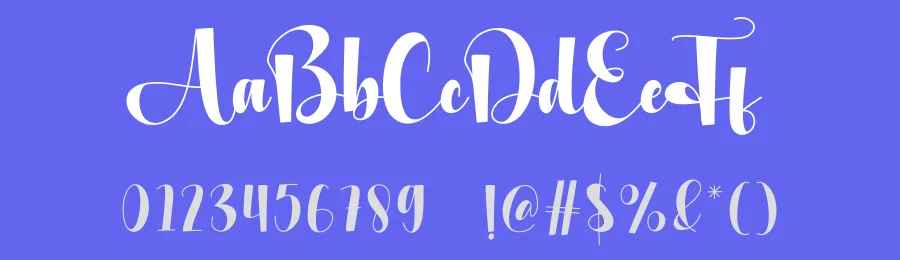 Update Script Font by creativeletter — Script Handwritten Font — thumbnail 3