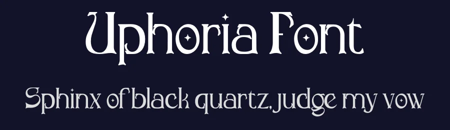 Uphoria Font by endeavourstudio — Display Font — thumbnail 2