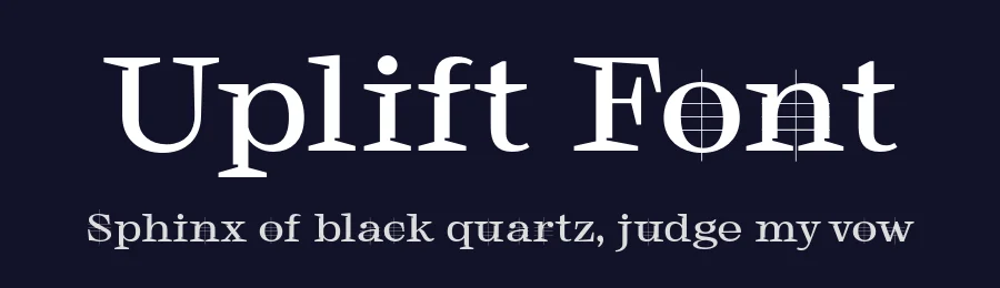 Uplift Font by Fontop — Display Font — thumbnail 2