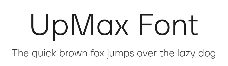UpMax Font by NicolassFonts — Sans Serif Font