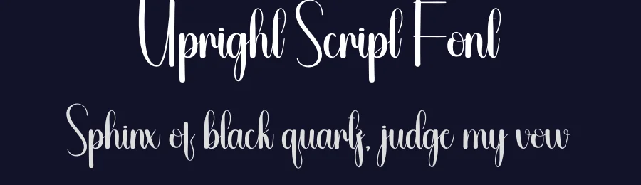 Upright Script Font by andikastudio — Script Handwritten Font — thumbnail 2