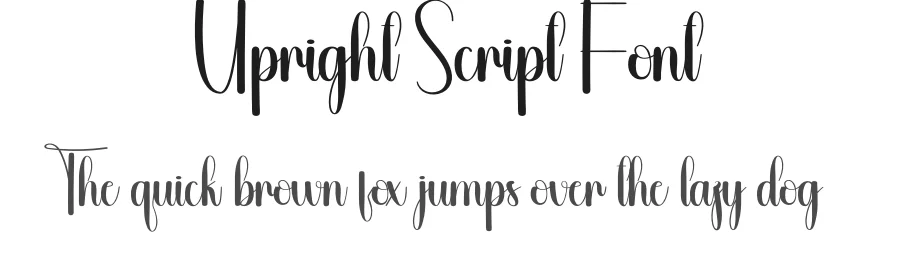 Upright Script Font by andikastudio — Script Handwritten Font