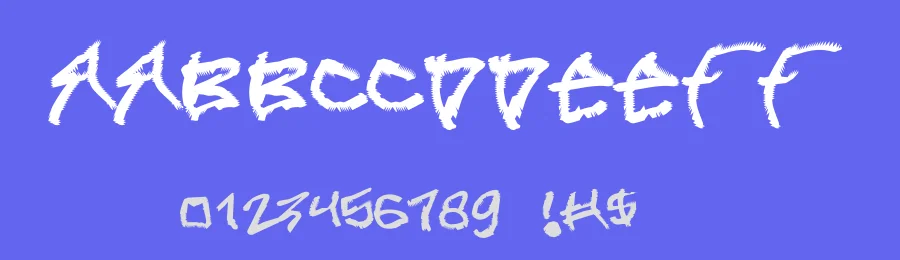 Urban Cile Graffiti Font by ffeeaarr — Decorative Font — thumbnail 3