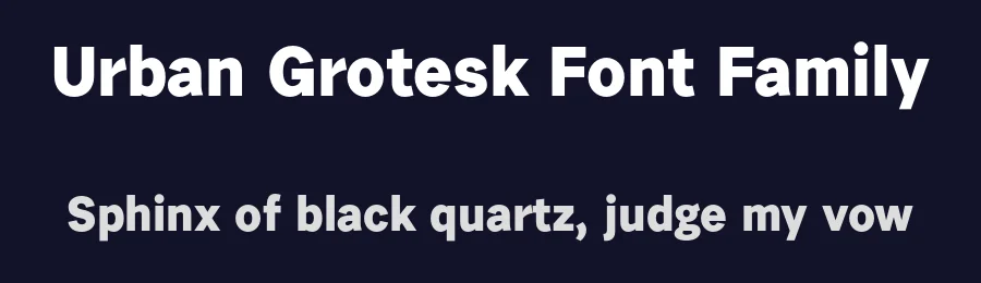 Urban Grotesk Font Family by Suitcase Type Foundry — Decorative Font — thumbnail 2