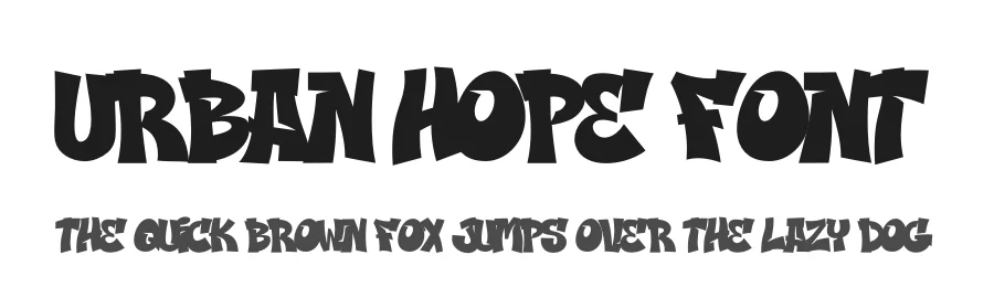 Urban Hope Font by figuree — Decorative Font