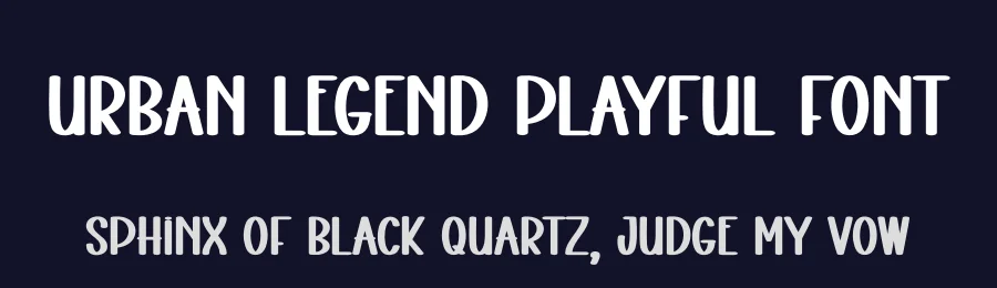 Urban Legend Playful Font by creativeletter — Script Handwritten Font — thumbnail 2