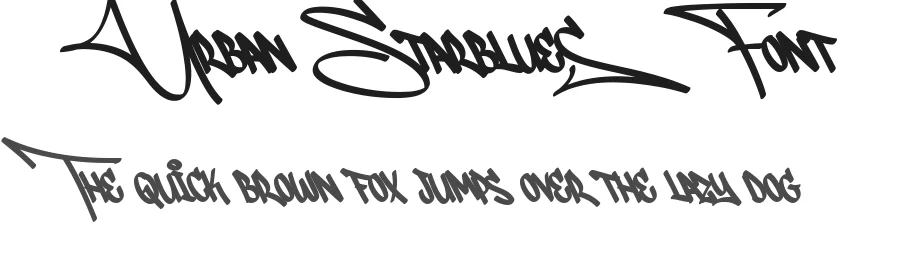 Urban Starblues Font by prioritype — Script Handwritten Font