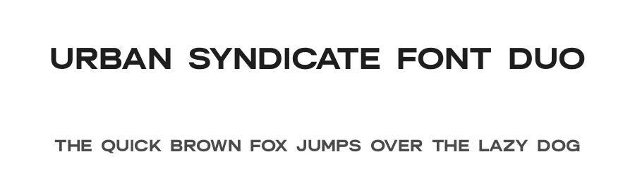 Urban Syndicate Font Duo by grahatype — Script Handwritten Font