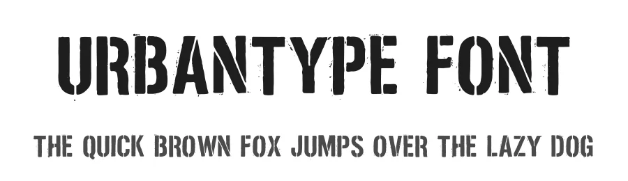 Urbantype Font by Akmalotype โ Display Font