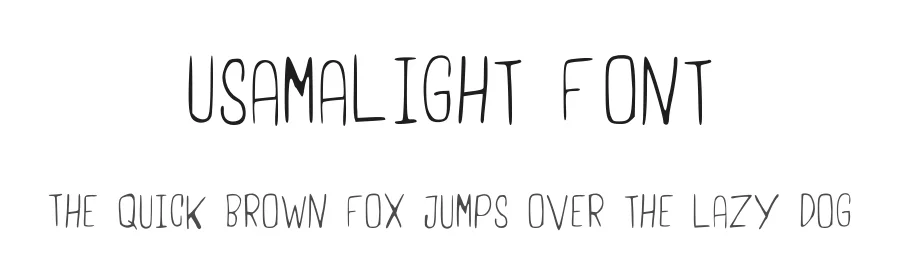 UsamaLight Font by Creativetacos — Decorative Font