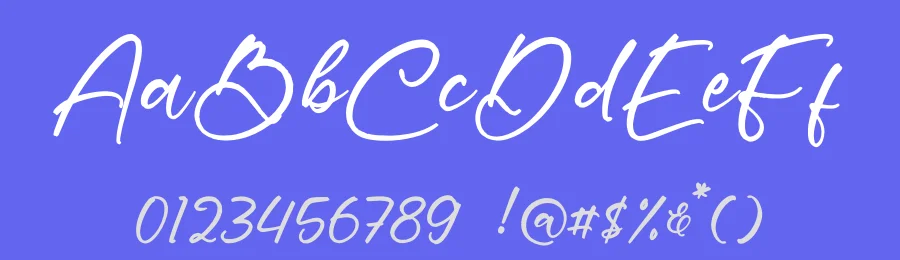 Usmout Font by glorytype — Script Handwritten Font — thumbnail 3