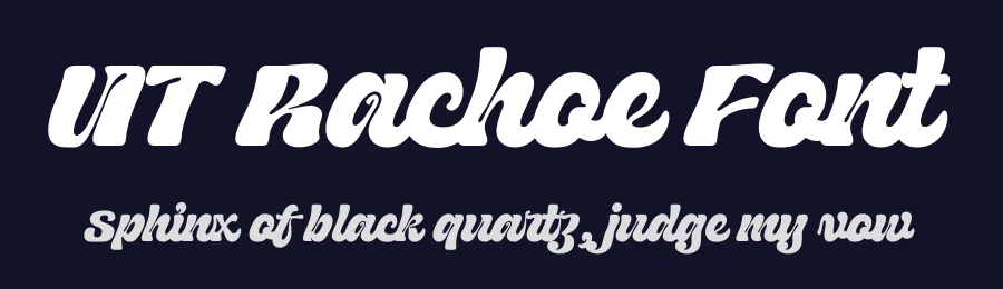 UT Rachoe Font by Universitype — Display Font — thumbnail 2