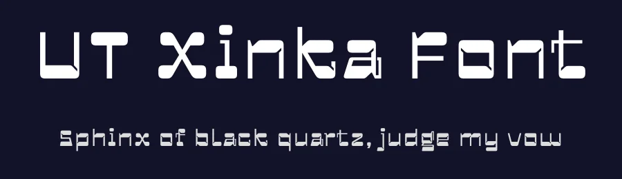 UT Xinka Font by Universitype — Display Font — thumbnail 2