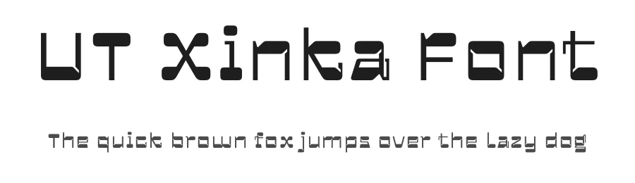 UT Xinka Font by Universitype — Display Font