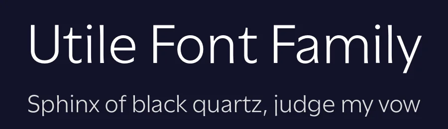 Utile Font Family by kontour — Sans Serif Font — thumbnail 2