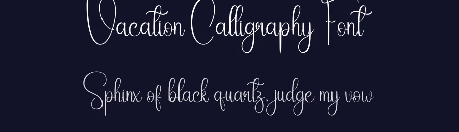 Vacation Calligraphy Font by andikastudio — Script Handwritten Font — thumbnail 2