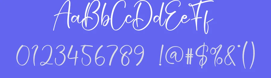 Vacation Calligraphy Typeface by creativeletter — Script Handwritten Font — thumbnail 3