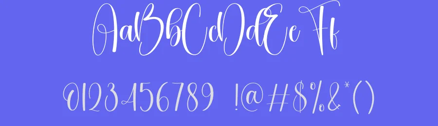 Vacation Calligraphy Typeface by creativeletter — Script Handwritten Font — thumbnail 3