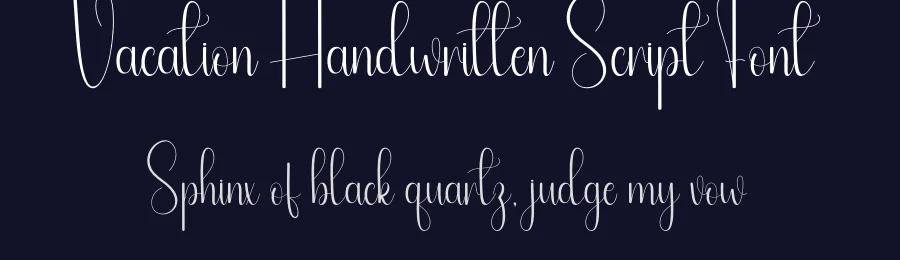 Vacation Handwritten Script Font by andikastudio — Script Handwritten Font — thumbnail 2