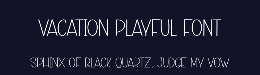 Vacation Playful Font by creativeletter — Script Handwritten Font — thumbnail 2