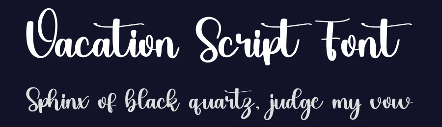 Vacation Script Font by inermediaSTUDIO — Script Handwritten Font — thumbnail 2