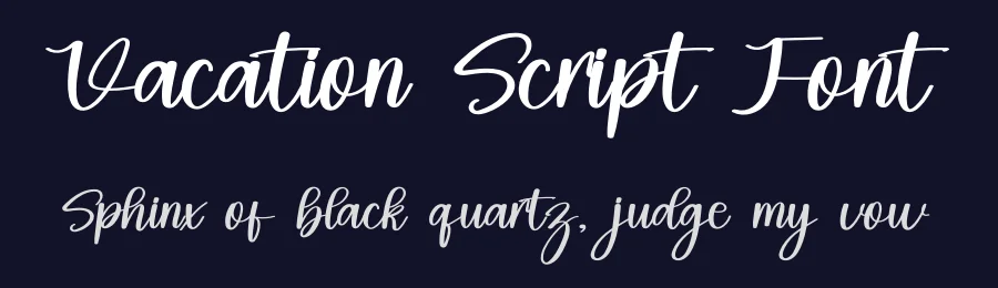 Vacation Script Font by inermediaSTUDIO — Script Handwritten Font — thumbnail 2