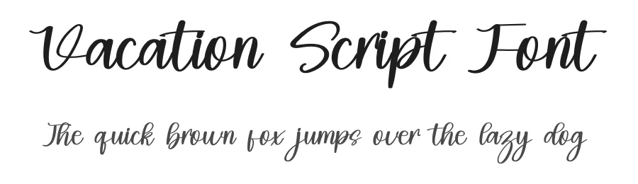 Vacation Script Font by inermediaSTUDIO — Script Handwritten Font
