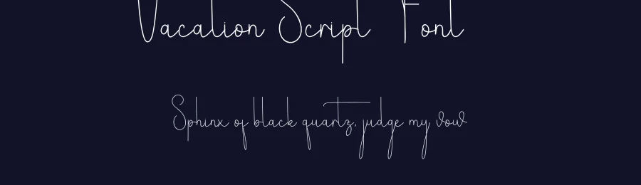 Vacation Script Font by andikastudio — Script Handwritten Font — thumbnail 2