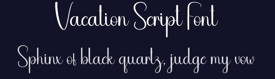 Vacation Script Font by andikastudio — Script Handwritten Font — thumbnail 2