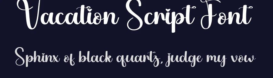 Vacation Script Font by andikastudio — Script Handwritten Font — thumbnail 2