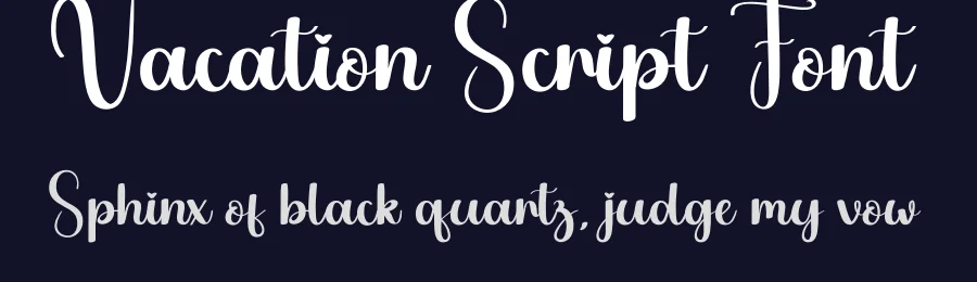 Vacation Script Font by andikastudio — Script Handwritten Font — thumbnail 2