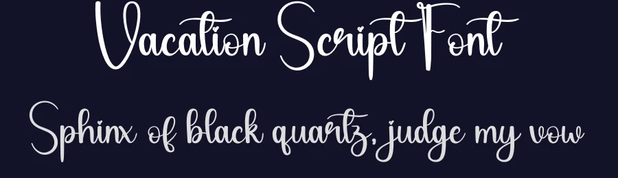Vacation Script Font by andikastudio — Script Handwritten Font — thumbnail 2