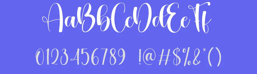 Vacation Script Handwritten Font by creativeletter — Script Handwritten Font — thumbnail 3