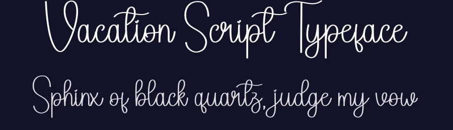 Vacation Script Typeface by andikastudio — Script Handwritten Font — thumbnail 2