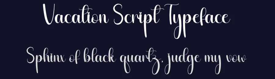 Vacation Script Typeface by andikastudio — Script Handwritten Font — thumbnail 2