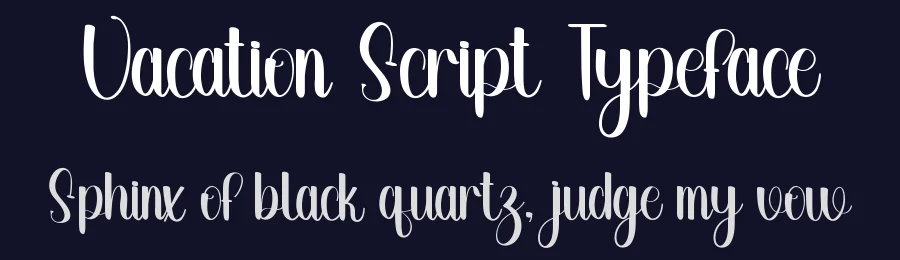 Vacation Script Typeface by inermediaSTUDIO — Script Handwritten Font — thumbnail 2