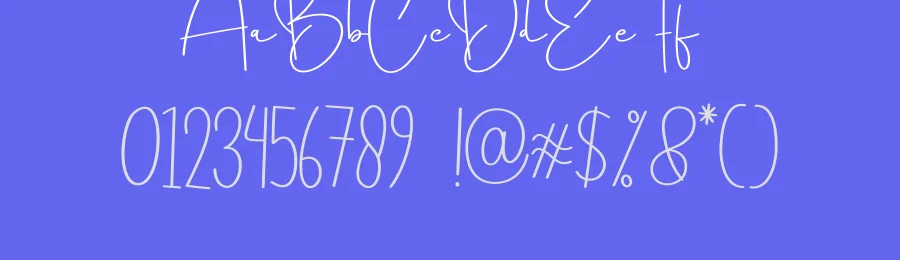 Vacation Simple Handwritten Font by creativeletter — Script Handwritten Font — thumbnail 3