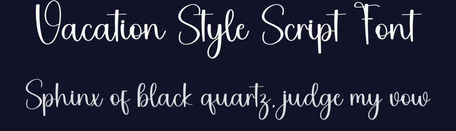 Vacation Style Script Font by freshtypeink — Script Handwritten Font — thumbnail 2