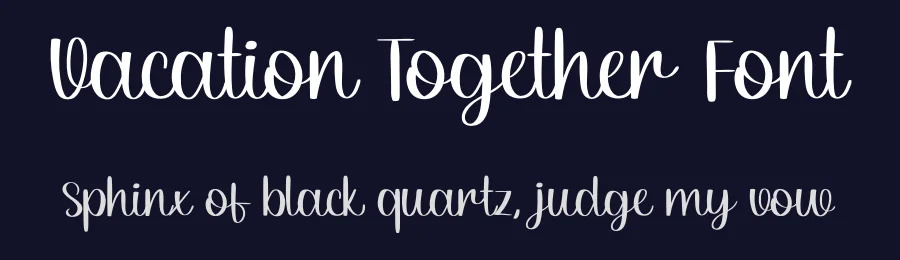 Vacation Together Font by CREATIVE STUDIO — Script Handwritten Font — thumbnail 2